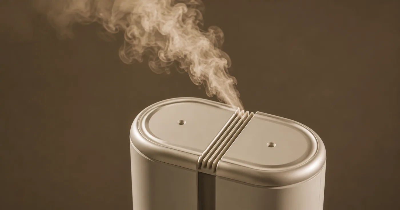 Waterless cold-air nebulisation